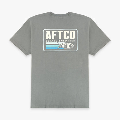 Mens AFTCO Strype SS Fishing T-Shirt