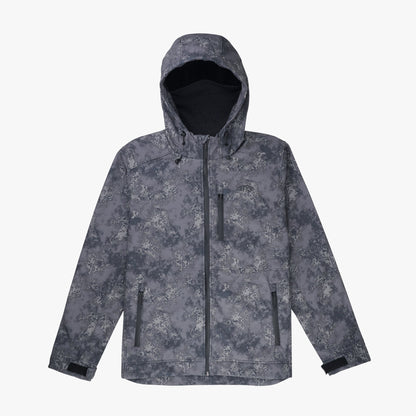 Mens AFTCO Reaper Tactical Zip Up Camo Softshell Jacket