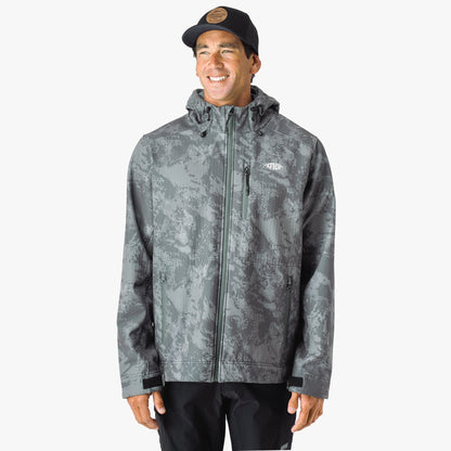 Mens AFTCO Reaper Tactical Zip Up Camo Softshell Jacket