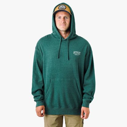Mens AFTCO Docked Mens Pullover Sweatshirt Hoodie