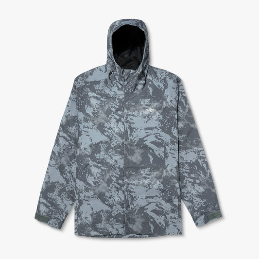 Mens AFTCO Crossing Printed Camo Fishing Jacket