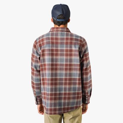 Mens AFTCO Stout Button Up Flannel Shacket