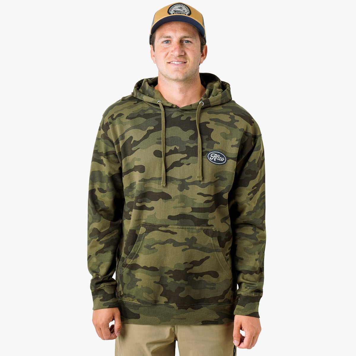 Mens AFTCO Powerboat Mens Pullover Hoodie