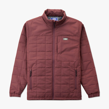 Mens AFTCO Crosswind Insulated Fishing Puffer Jacket