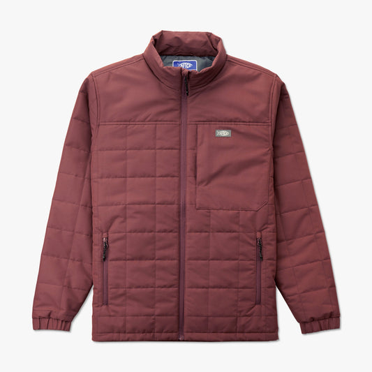 Mens AFTCO Crosswind Insulated Fishing Puffer Jacket