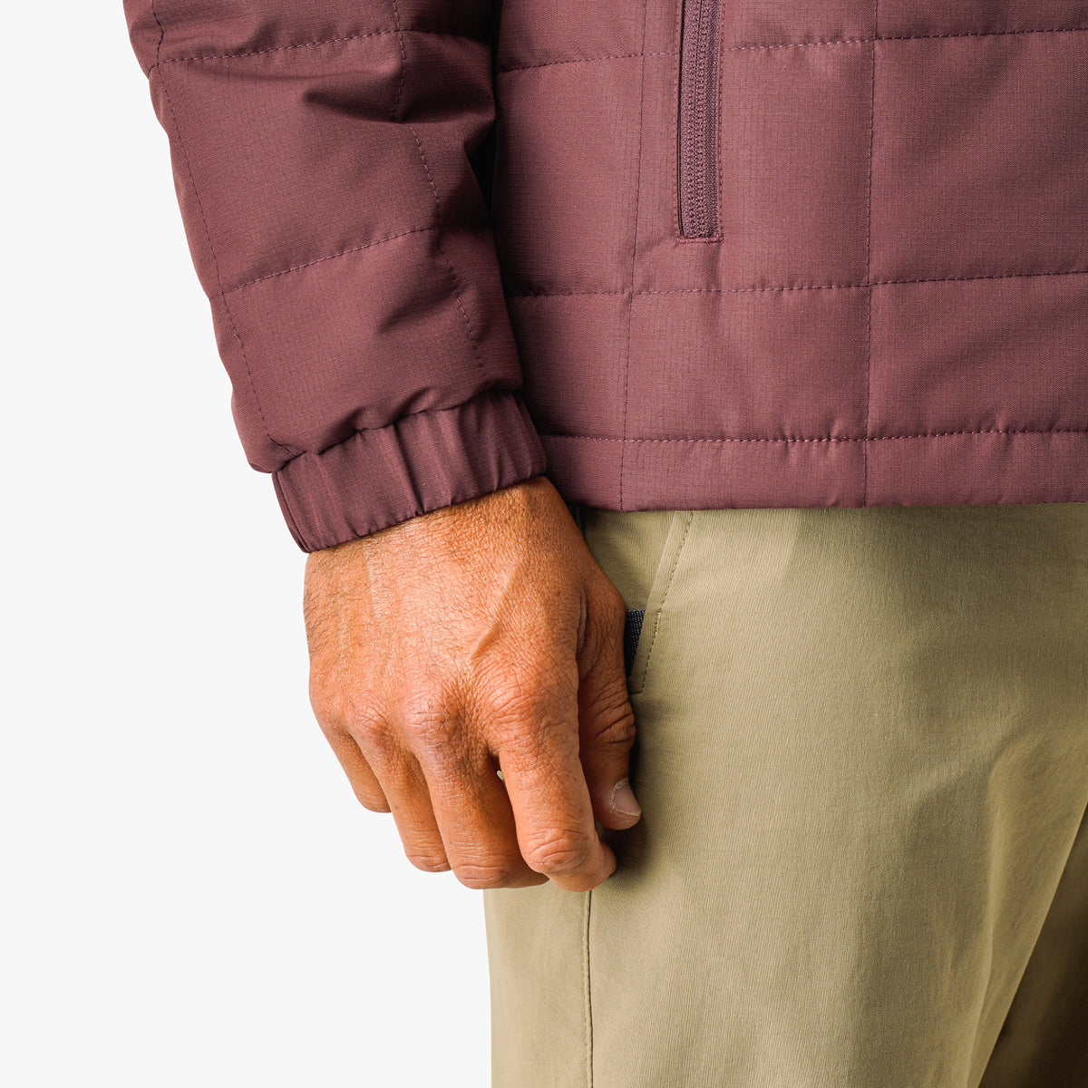 Mens AFTCO Crosswind Insulated Fishing Puffer Jacket