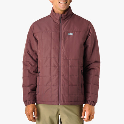 Mens AFTCO Crosswind Insulated Fishing Puffer Jacket