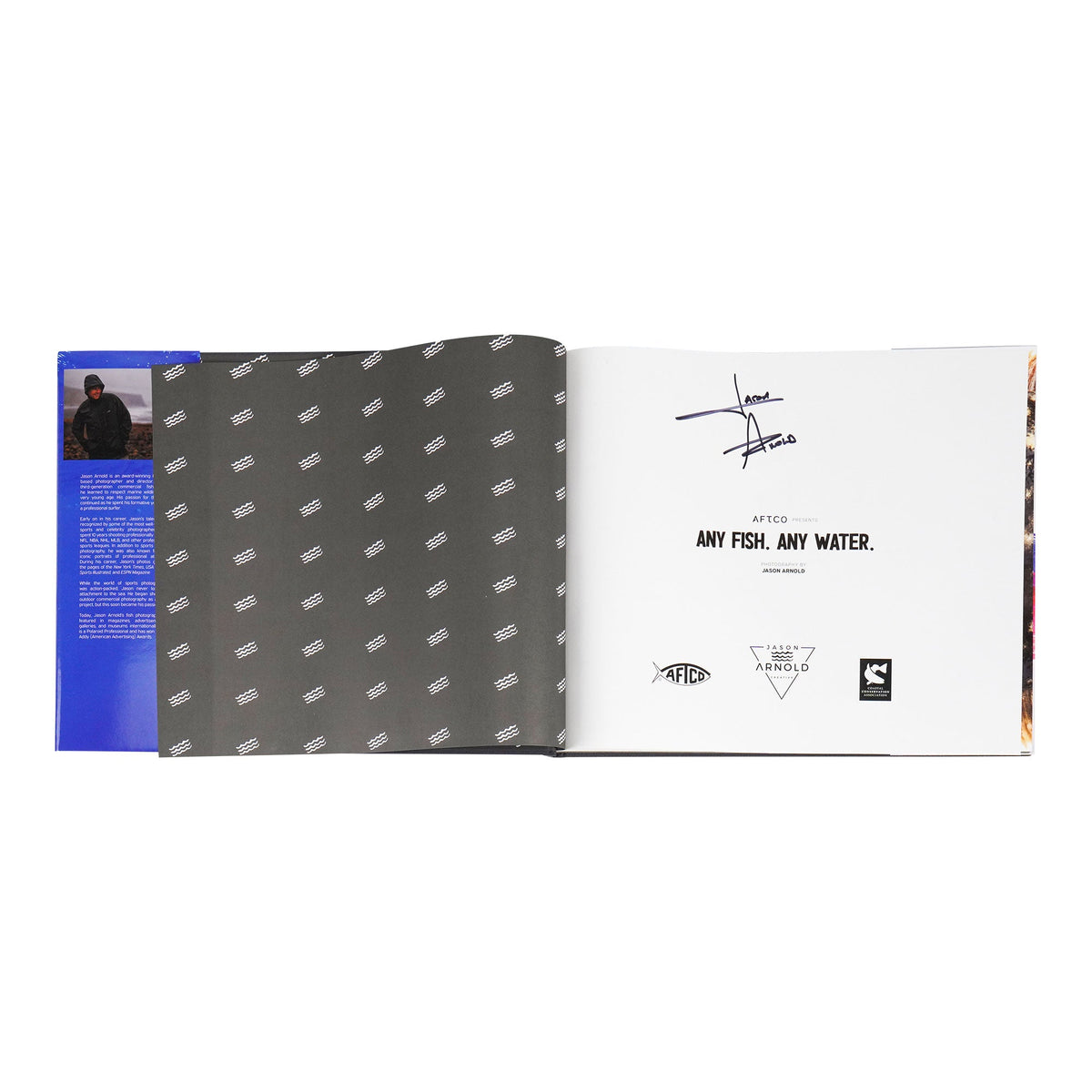 Mens AFTCO Any Fish, Any Water Book Photographed by Jason Arnold