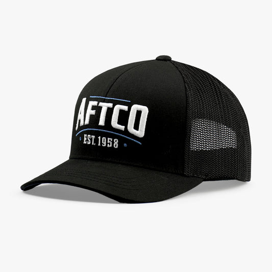 Mens AFTCO Tidal Trucker Fishing Hat Snapback