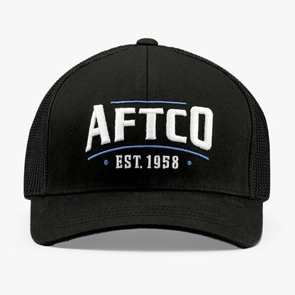 Mens AFTCO Tidal Trucker Fishing Hat Snapback
