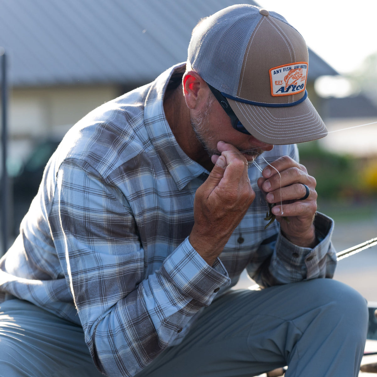 Mens AFTCO Colossal Trucker Hat