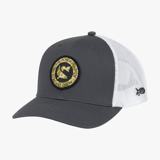 Mens AFTCO CCA Camo Trucker Hat