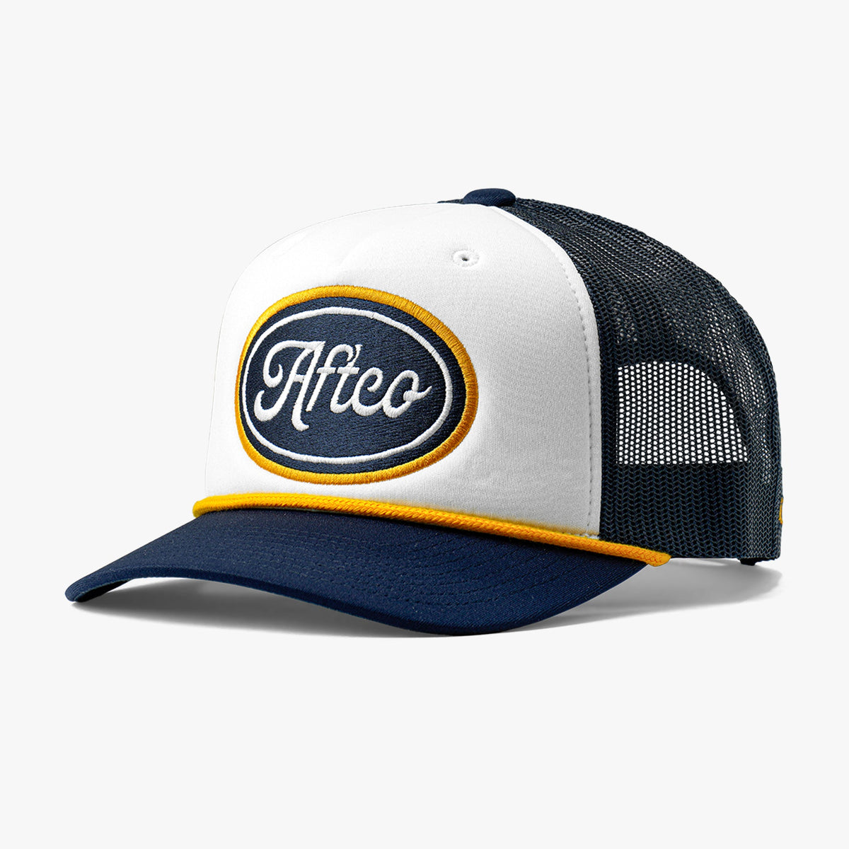 Mens AFTCO Powerboat Trucker Fishing Snapback Hat