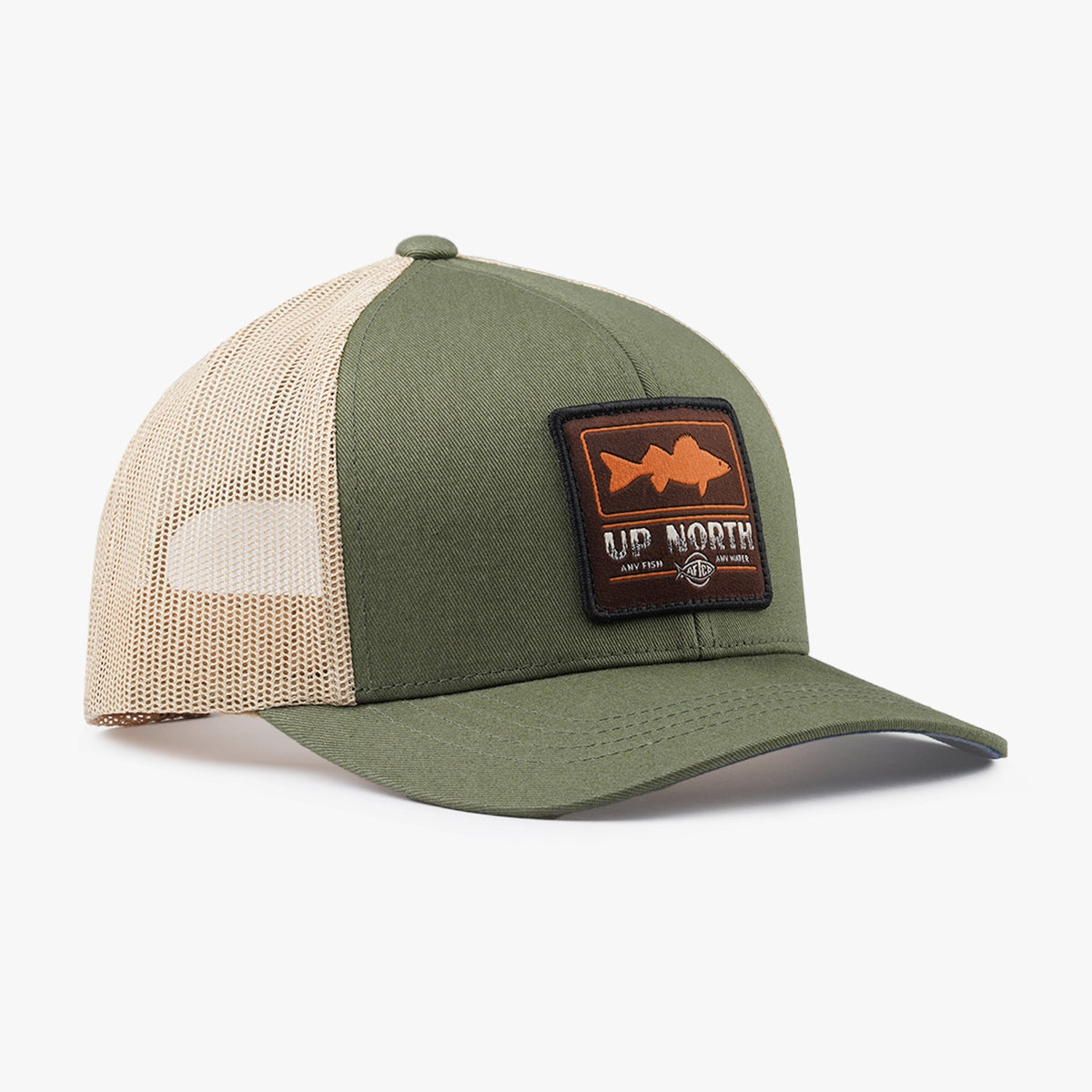 Mens AFTCO Frontier Fishing Trucker Hat