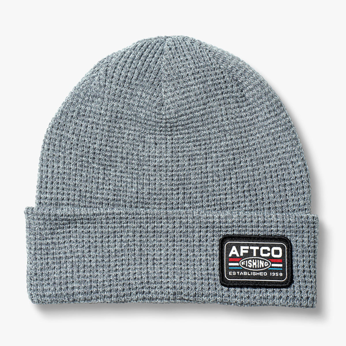 Mens AFTCO Chevron Waffle Fishing Beanie