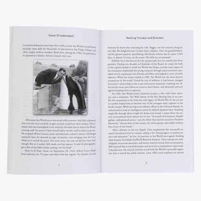 Mens AFTCO Milt Shedd Book - Meeting Triumph and Disaster