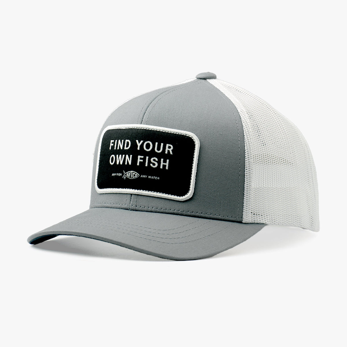 Mens AFTCO Find Your Own Fish Trucker Hat