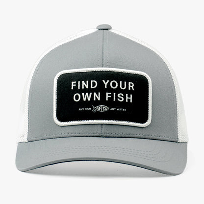 Mens AFTCO Find Your Own Fish Trucker Hat