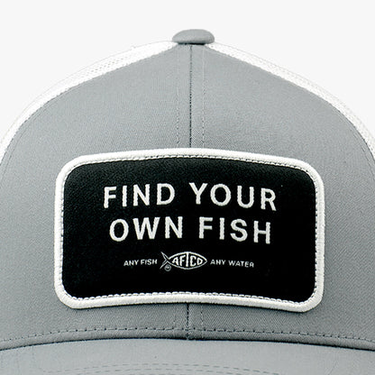 Mens AFTCO Find Your Own Fish Trucker Hat