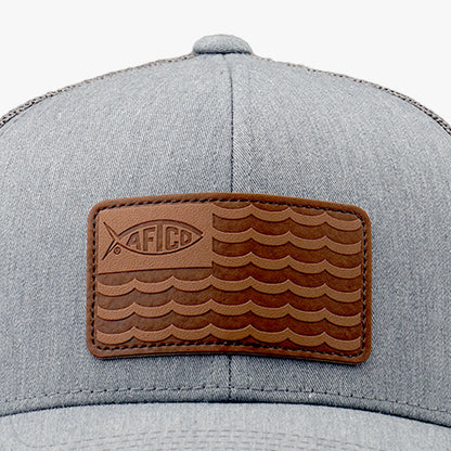 Mens AFTCO Canton Fishing Trucker Hat