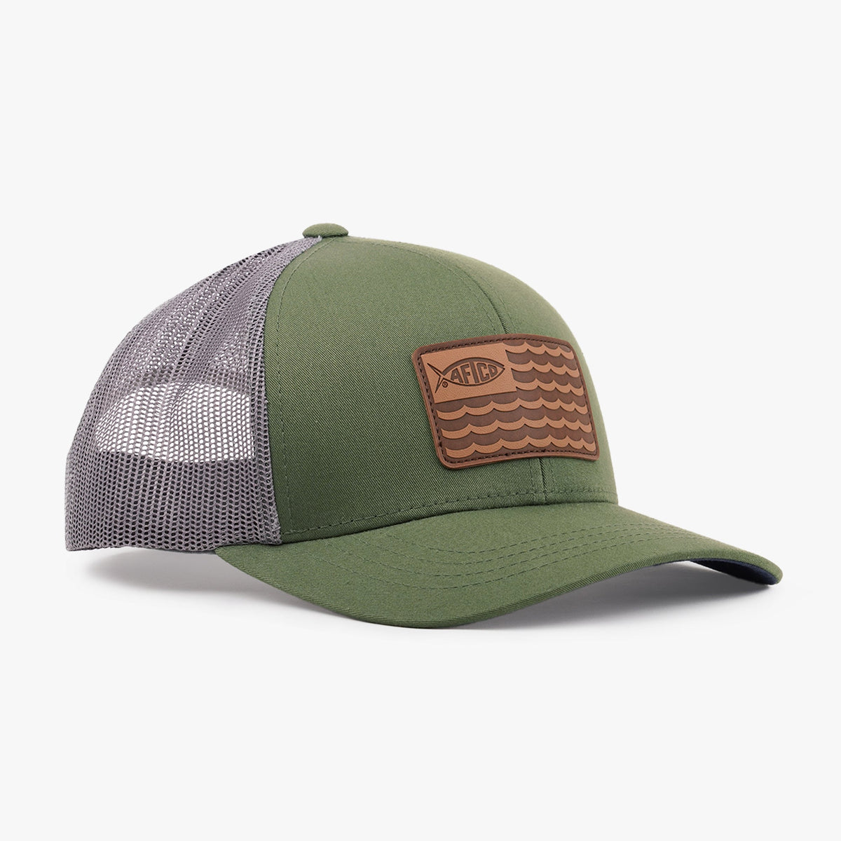 Mens AFTCO Canton Fishing Trucker Hat