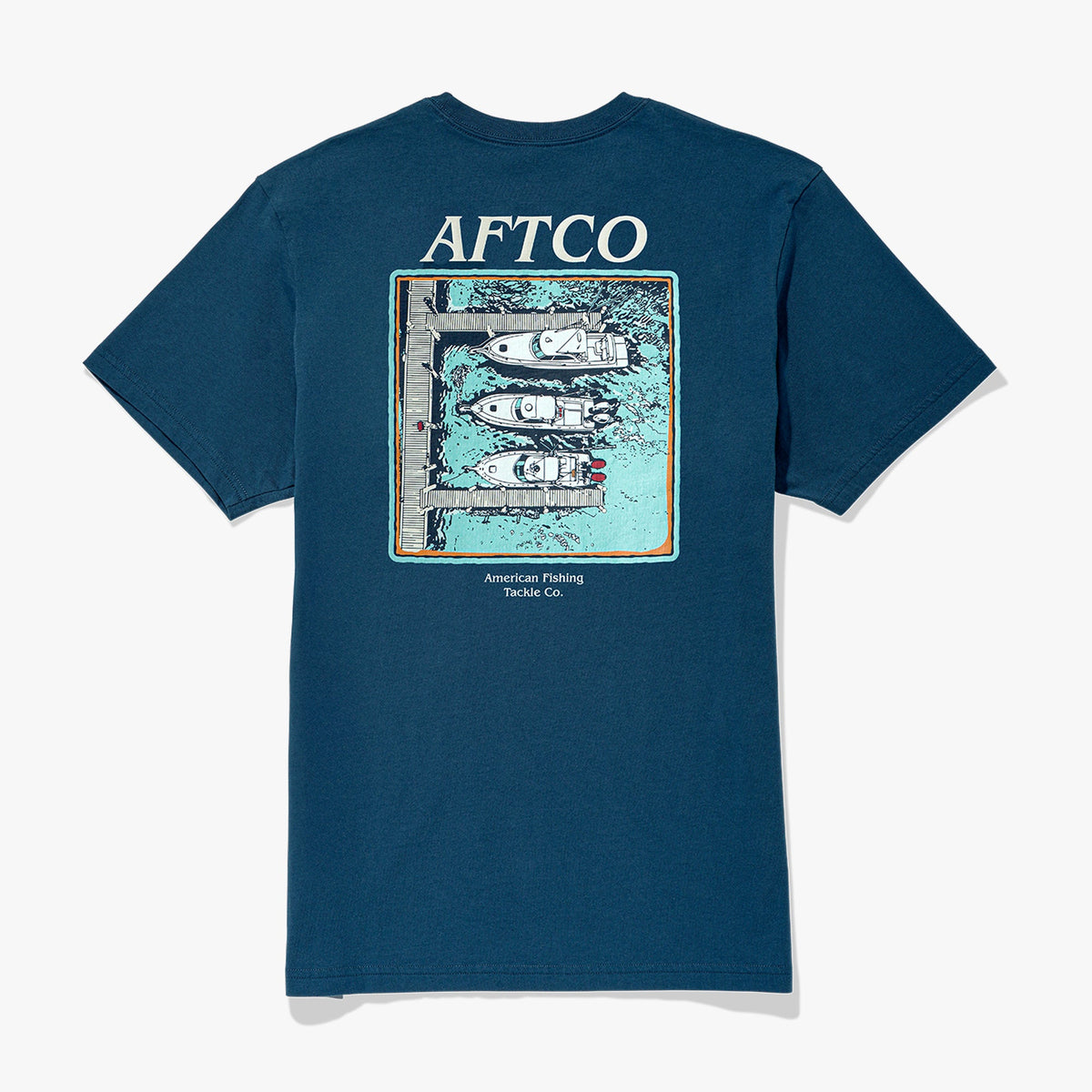 Mens AFTCO Docked Short Sleeve Fishing Shirt