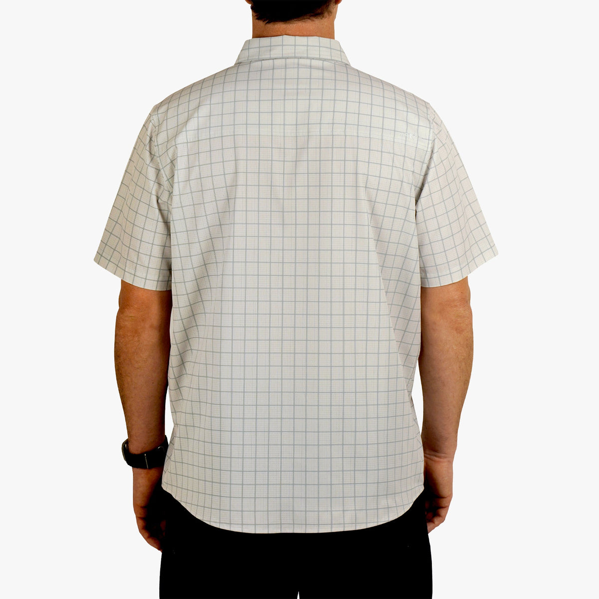 Mens AFTCO Air O Mesh Printed SS Button Down Fishing Shirt