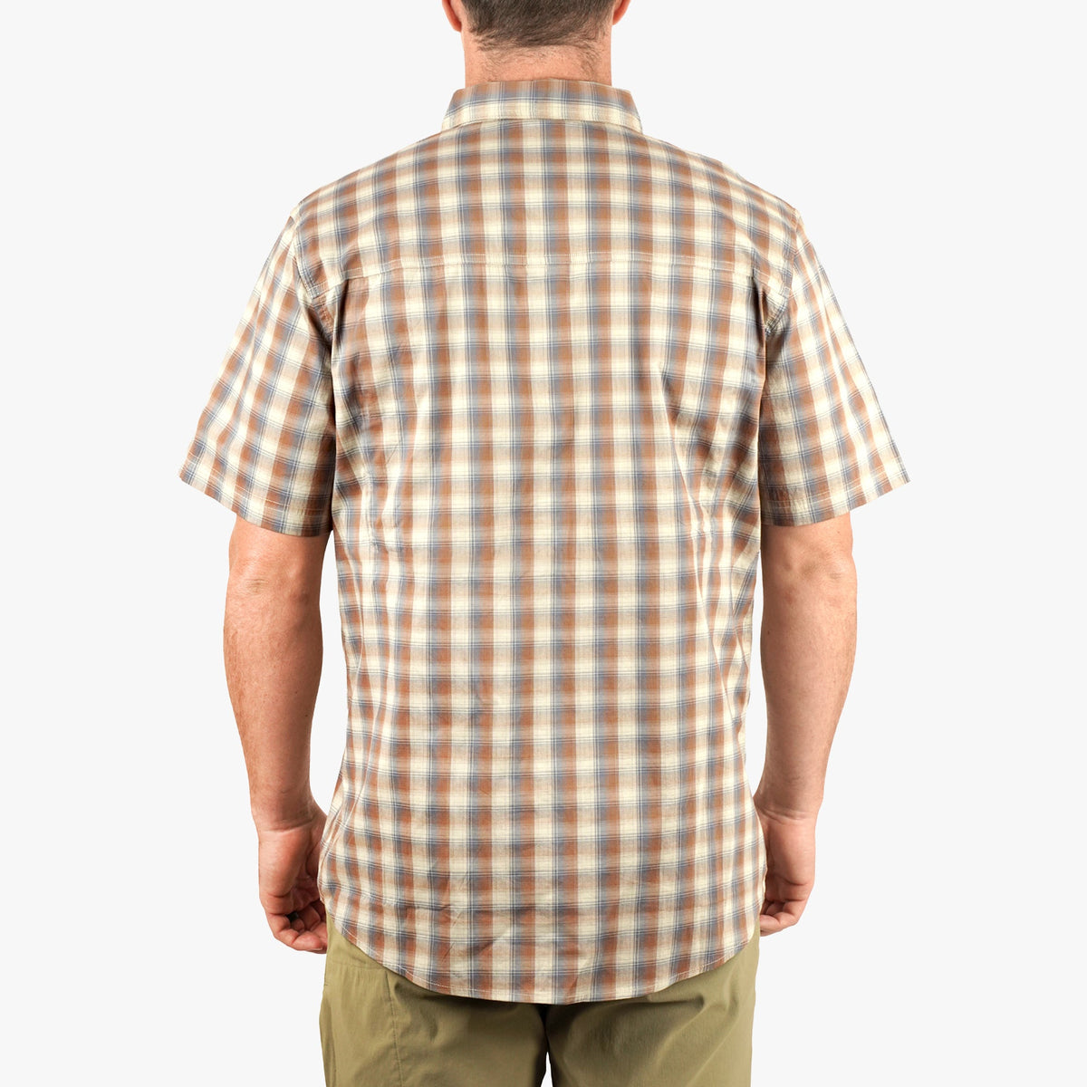 Mens AFTCO Portside SS Button Down Fishing Shirt