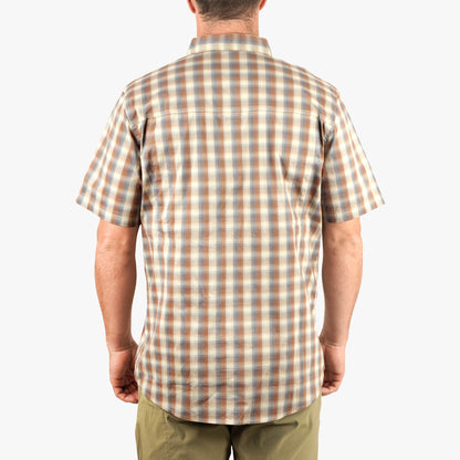 Mens AFTCO Portside SS Button Down Fishing Shirt