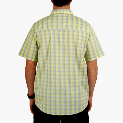 Mens AFTCO Portside SS Button Down Fishing Shirt