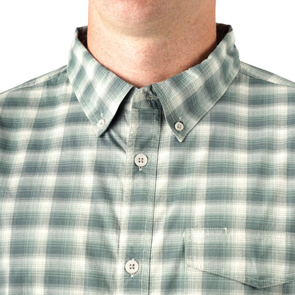 Mens AFTCO Portside SS Button Down Fishing Shirt
