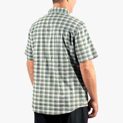 Mens AFTCO Portside SS Button Down Fishing Shirt