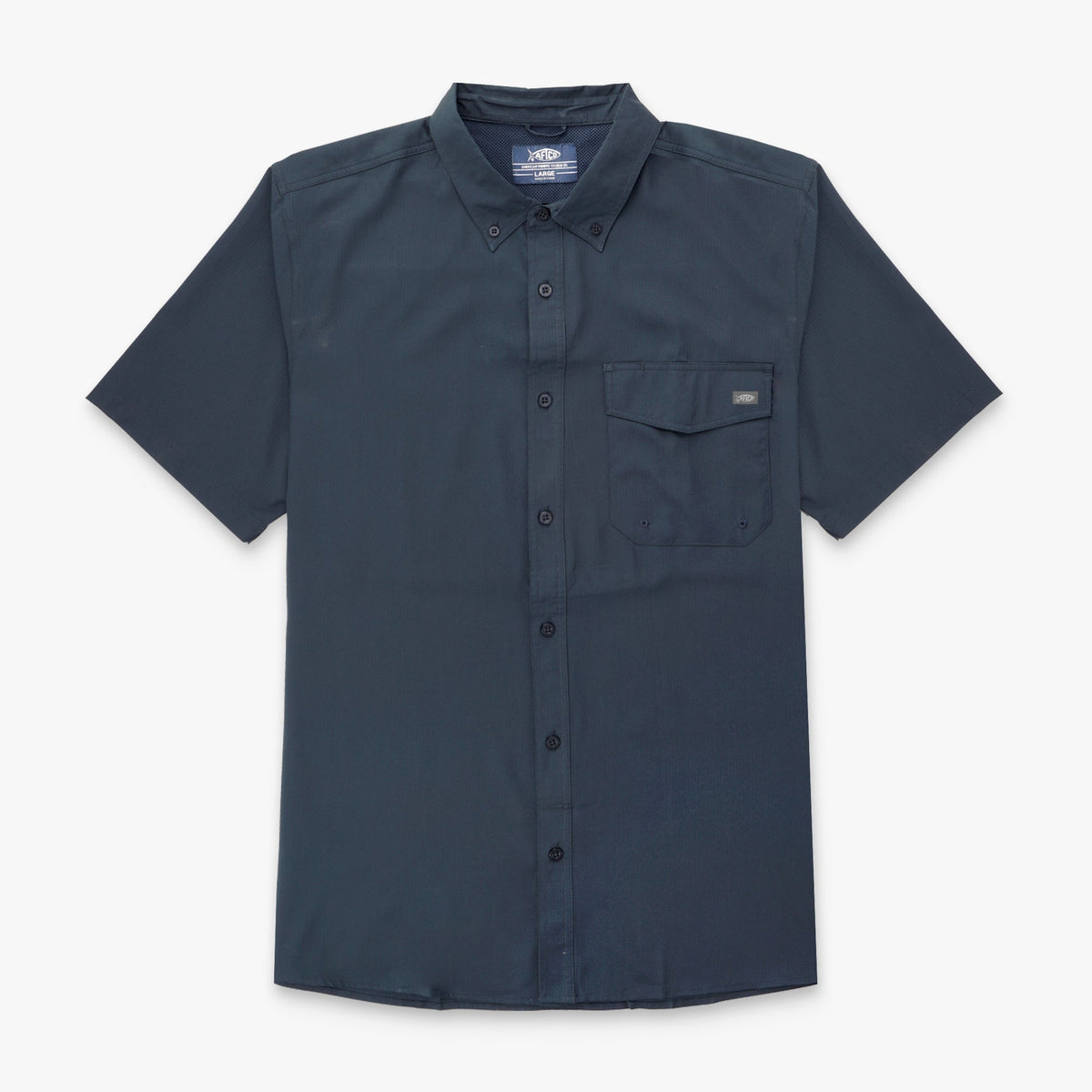 Mens AFTCO Palomar SS Vented Fishing Shirt