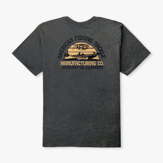 Mens AFTCO Skipping SS Boating T-Shirt