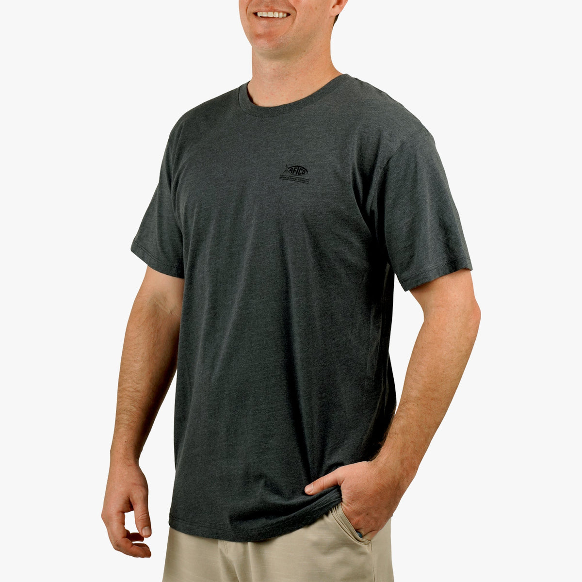 Mens AFTCO Skipping SS Boating T-Shirt