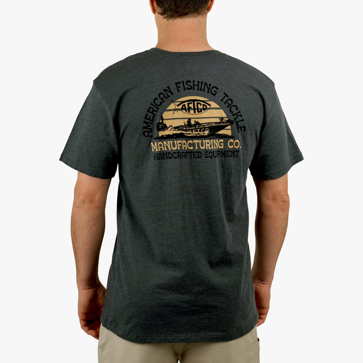 Mens AFTCO Skipping SS Boating T-Shirt