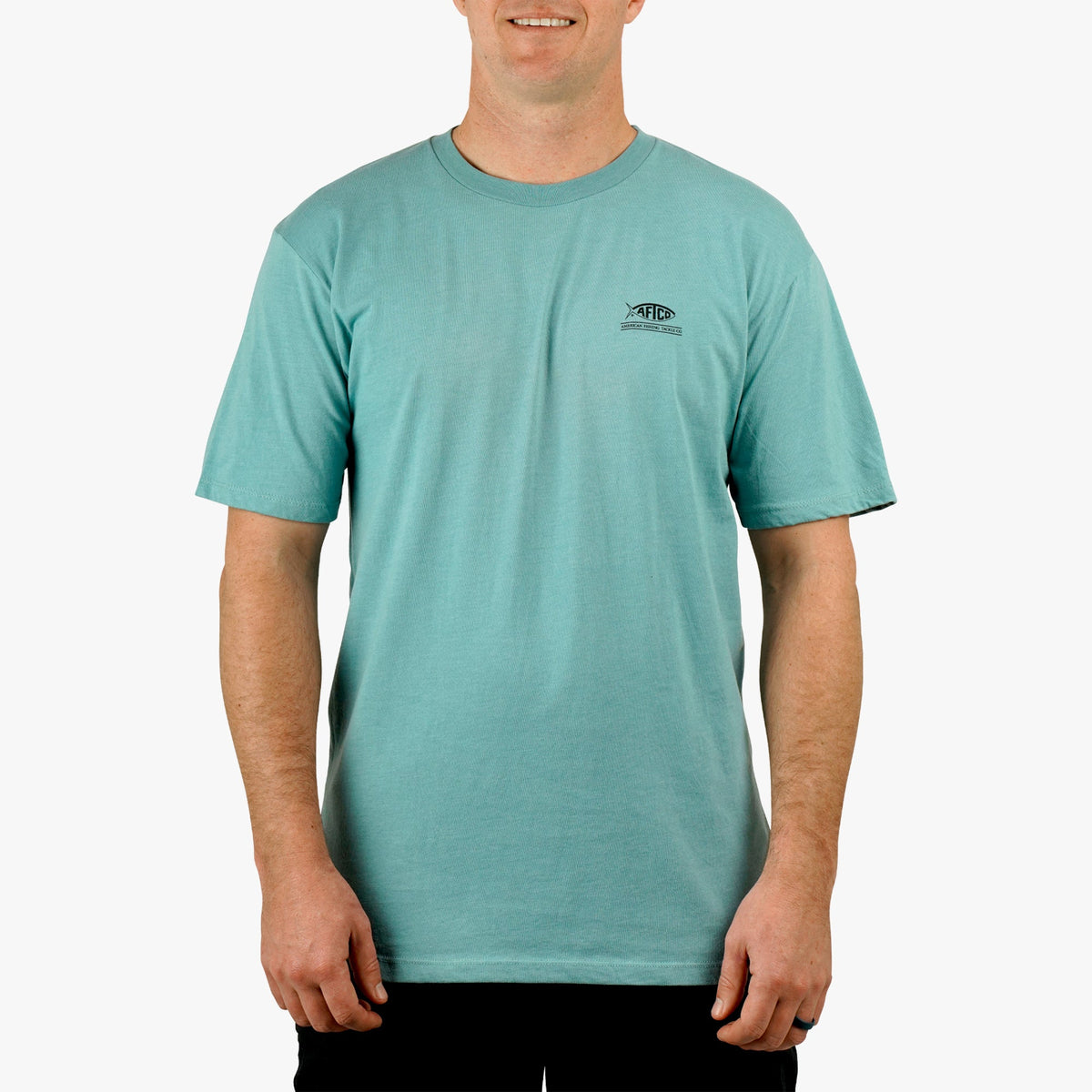 Mens AFTCO Skipping SS Boating T-Shirt