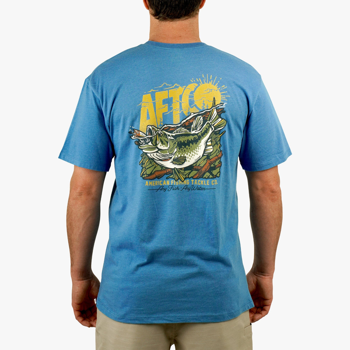 Mens AFTCO Shelter Fishing T-Shirts