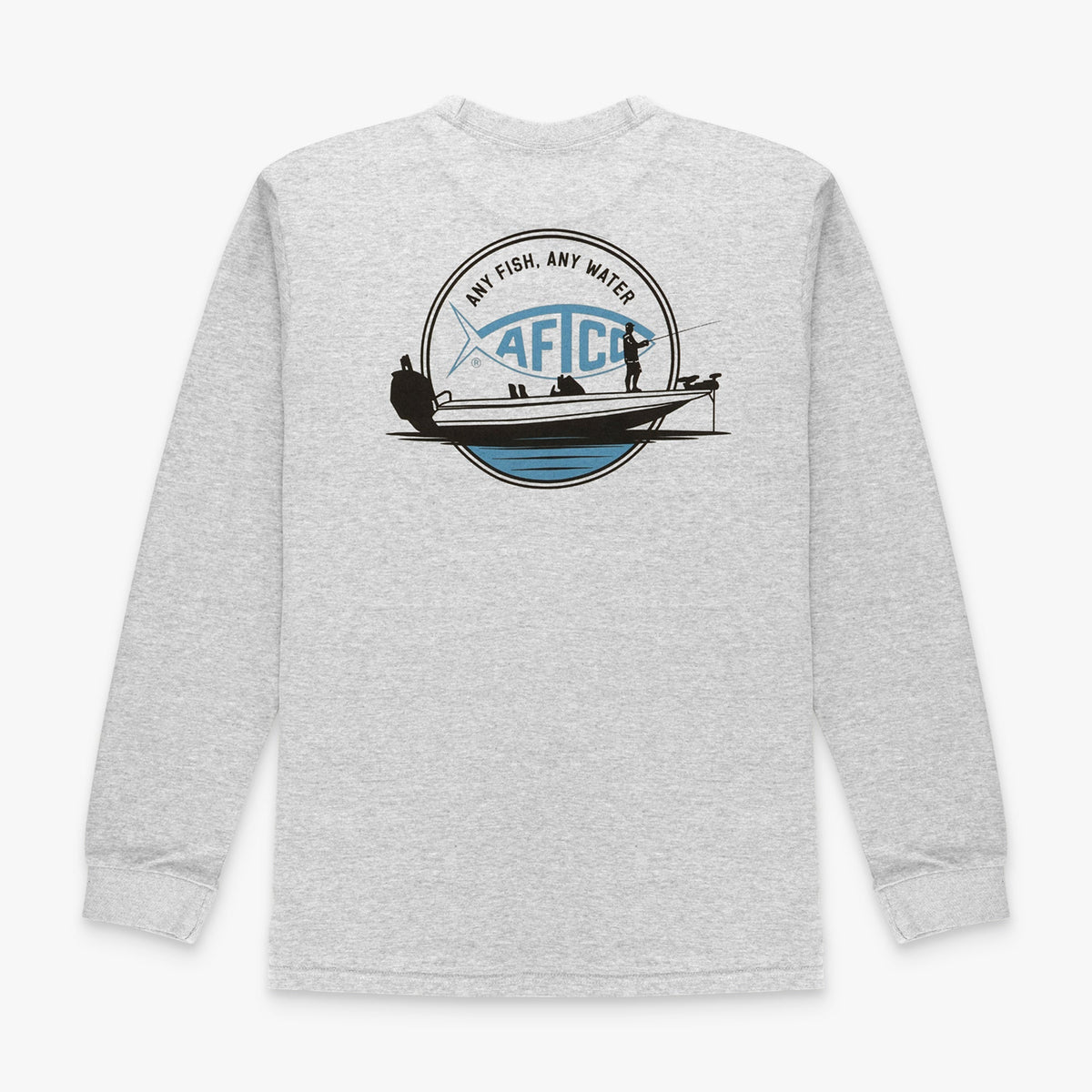 Mens AFTCO Horizon Long Sleeve Fishing Tee Shirt