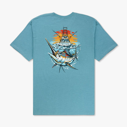 Mens AFTCO Ship Out SS Fishing T-Shirts