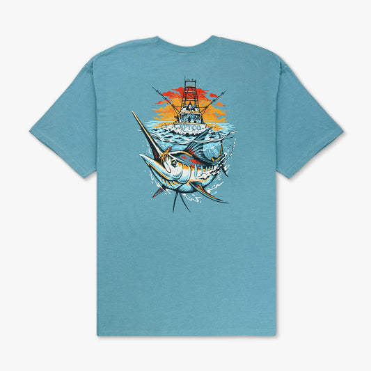 Mens AFTCO Ship Out SS Fishing T-Shirts