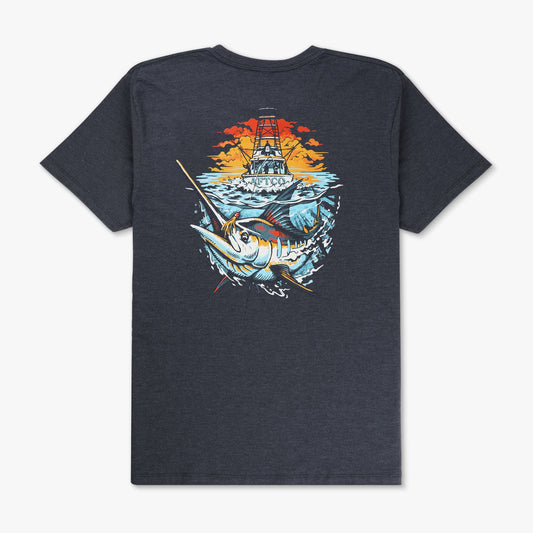 Mens AFTCO Ship Out SS Fishing T-Shirts
