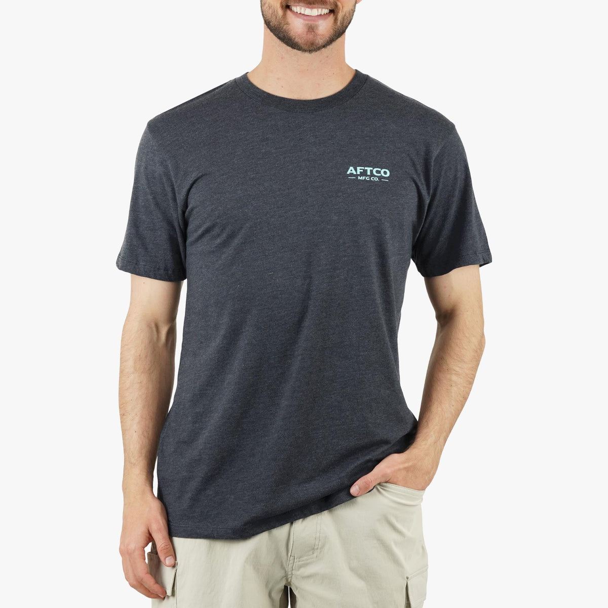 Mens AFTCO Ship Out SS Fishing T-Shirts