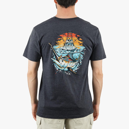 Mens AFTCO Ship Out SS Fishing T-Shirts
