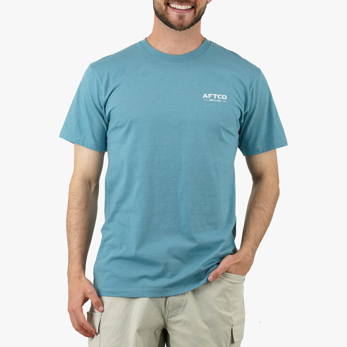 Mens AFTCO Ship Out SS Fishing T-Shirts
