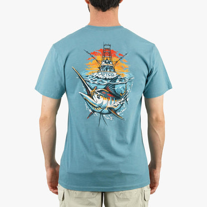 Mens AFTCO Ship Out SS Fishing T-Shirts