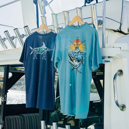 Mens AFTCO Ship Out SS Fishing T-Shirts