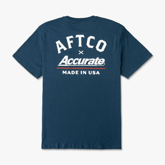 Mens AFTCO AFTCO x Accurate T-Shirt