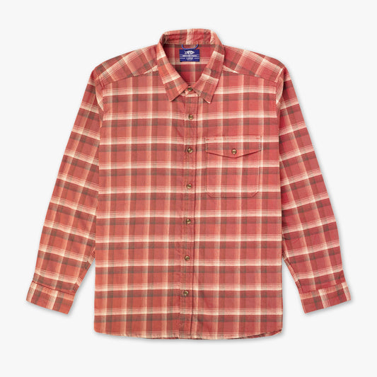 Mens AFTCO Lager LS Flannel Shirt