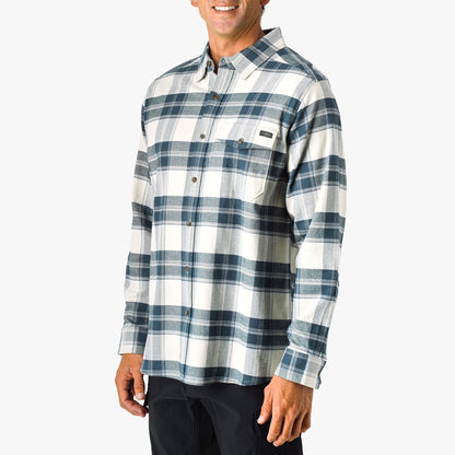 Mens AFTCO Lager LS Flannel Shirt